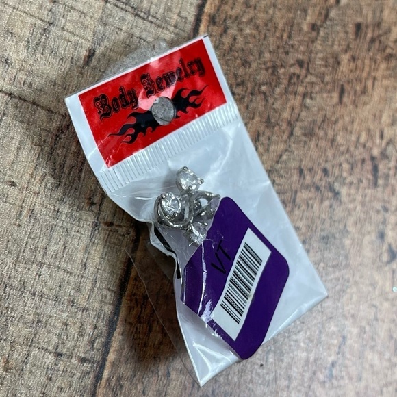 NEW Belly Button Barbell Ring Feather Turquoise Boho Gem Jewel Bundle Set - Picture 4 of 5